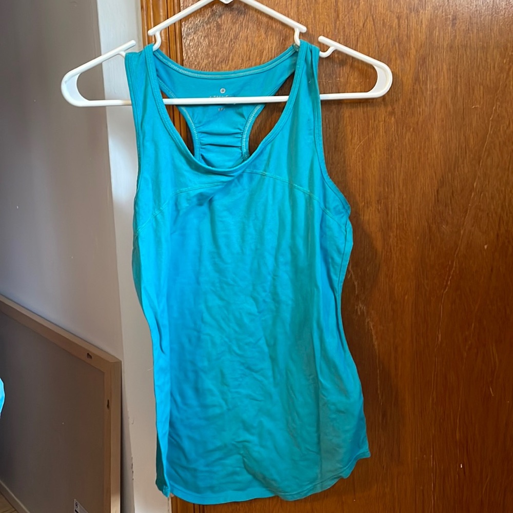Athleta workout tank, teal